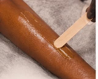 Arm waxing