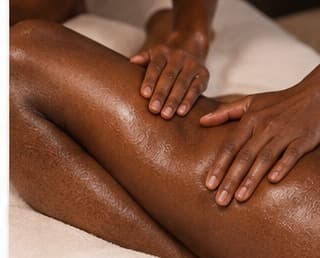 Full body massage treatment at Timeless Glo